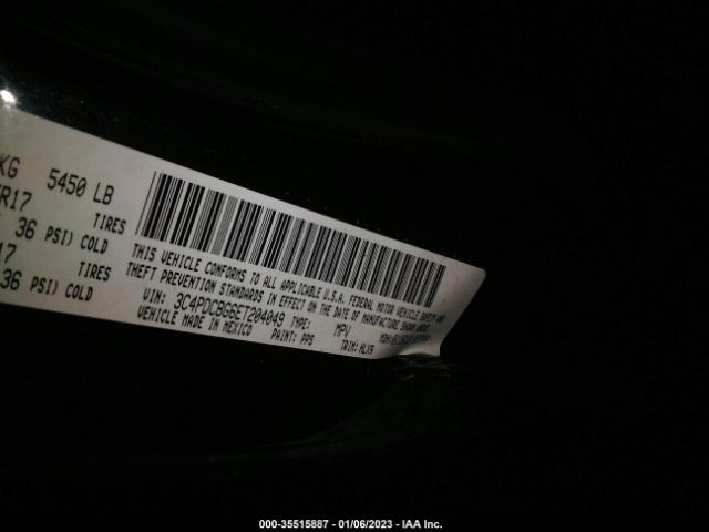 3C4PDCBG6ET204049 Dodge Journey Sxt