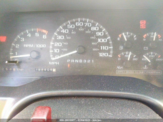 1996 CHEVROLET GMT-400 K1500 VIN: 2GCEK19W1T1125529