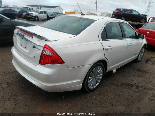 2010 FORD FUSION HYBRID VIN: 3FADP0L37AR221685