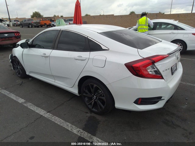 2020 HONDA CIVIC SEDAN SPORT VIN: 2HGFC2F82LH560744