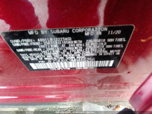 JF2SKAUC9MH466256 Subaru Forester Limited