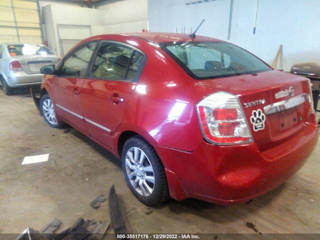 2010 NISSAN SENTRA 2.0 S VIN: 3N1AB6AP5AL657798