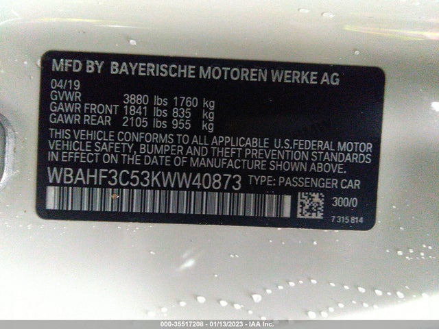 BMW Z4 Sdrive30i 2019 WBAHF3C53KWW40873 Image 11