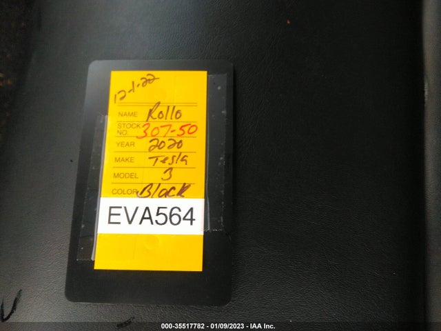 Tesla Model 3 Long Range 2020 5YJ3E1EB1LF599477 Image 3