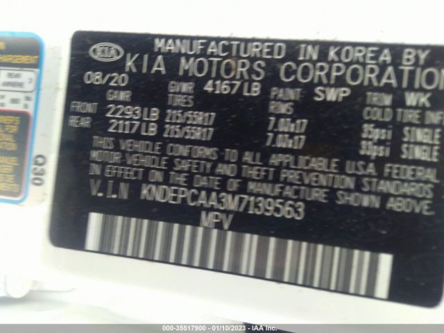 KNDEPCAA3M7139563 KIA Seltos Lx