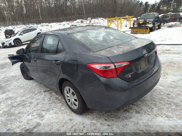 2015 TOYOTA COROLLA L/LE/S/S PLUS/LE PLUS VIN: 2T1BURHE6FC368117
