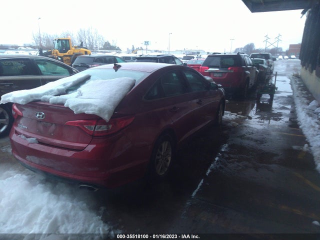 2015 HYUNDAI SONATA 2.4L SE VIN: 5NPE24AFXFH173045