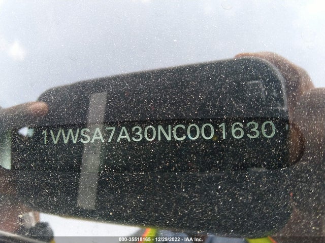 2022 Volkswagen Passat, VIN: 1VWSA7A30NC001630