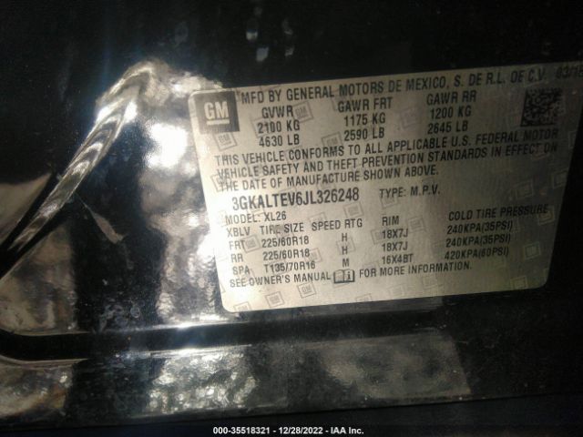 3GKALTEV6JL326248 GMC Terrain Sle