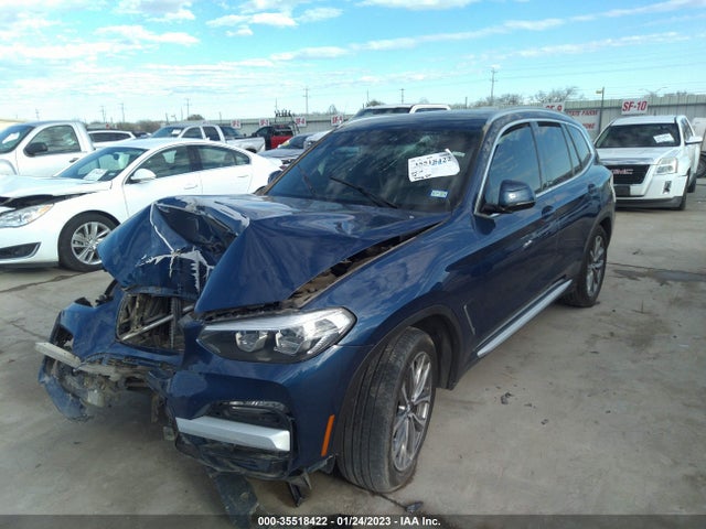 BMW X3 Xdrive30i 2019 5UXTR9C52KLE11871 Image 2
