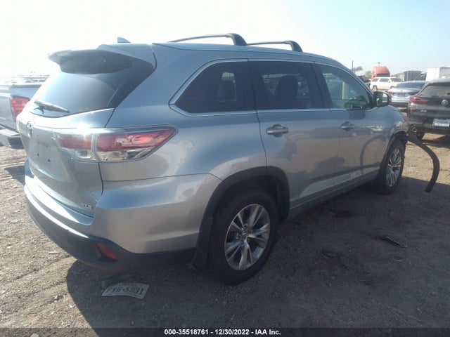 2014 TOYOTA HIGHLANDER XLE VIN: 5TDKKRFH1ES030875