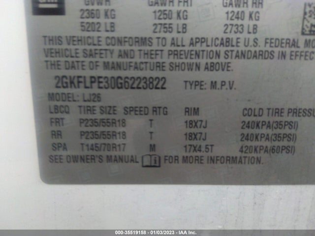 GMC Terrain Slt 2016 2GKFLPE30G6223822 Image 9