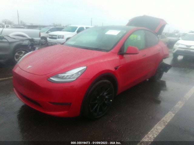 Tesla Model Y Long Range 2022 7SAYGDEE7NF573001 Image 2
