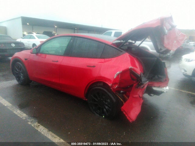 Tesla Model Y Long Range 2022 7SAYGDEE7NF573001 Image 3
