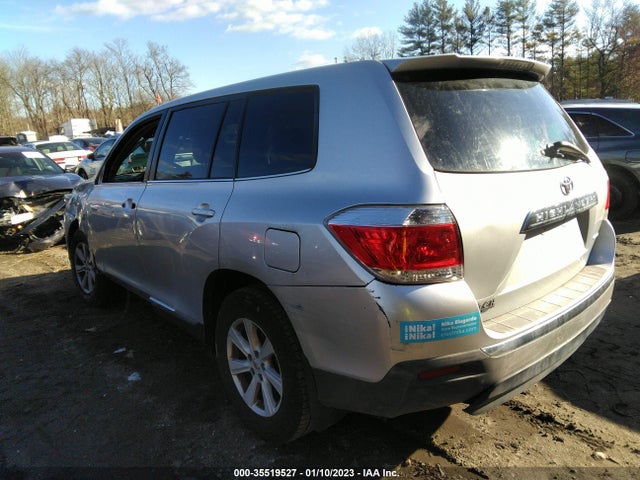 2012 TOYOTA HIGHLANDER VIN: 5TDBK3EH8CS164472
