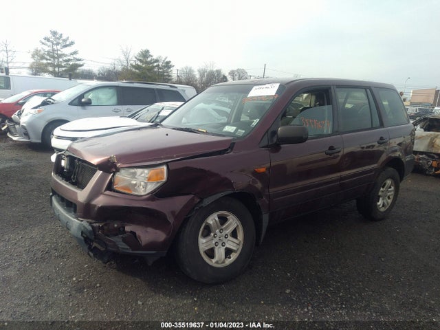 2007 HONDA PILOT LX VIN: 2HKYF18167H512959