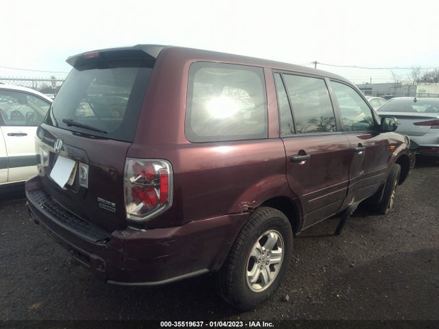 2007 HONDA PILOT LX VIN: 2HKYF18167H512959