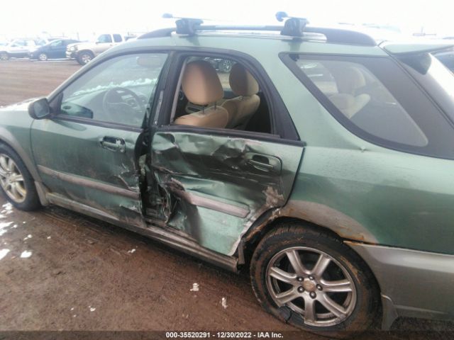 JF1GG68676H804012 Subaru Impreza Wagon Outback Sport