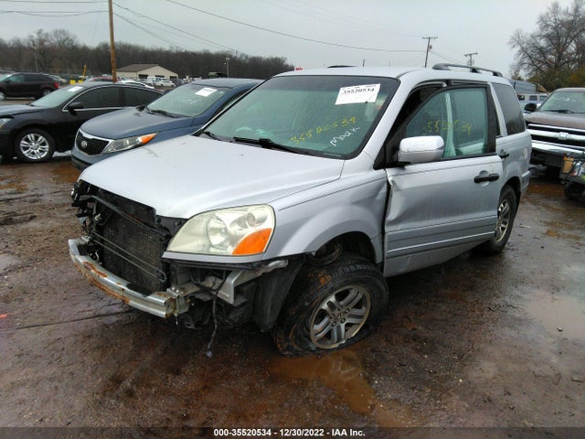 2004 HONDA PILOT EX VIN: 2HKYF18604H567561