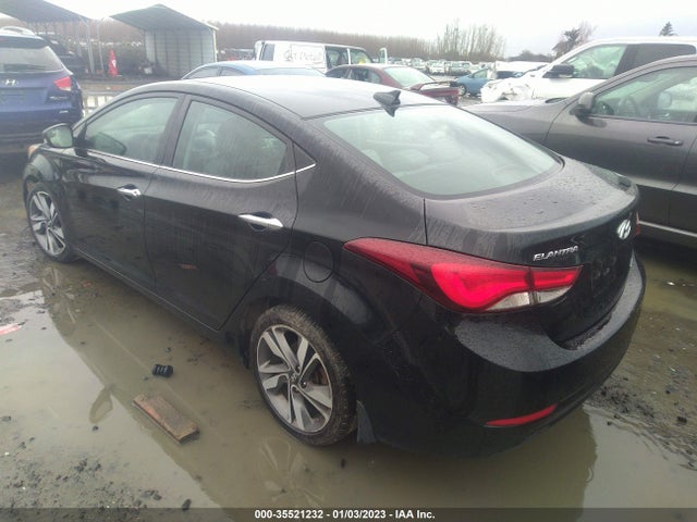 2014 HYUNDAI ELANTRA LIMITED VIN: 5NPDH4AE7EH470757