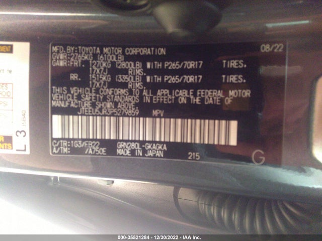 2023 Toyota 4Runner, VIN: JTEEU5JR3P5279859