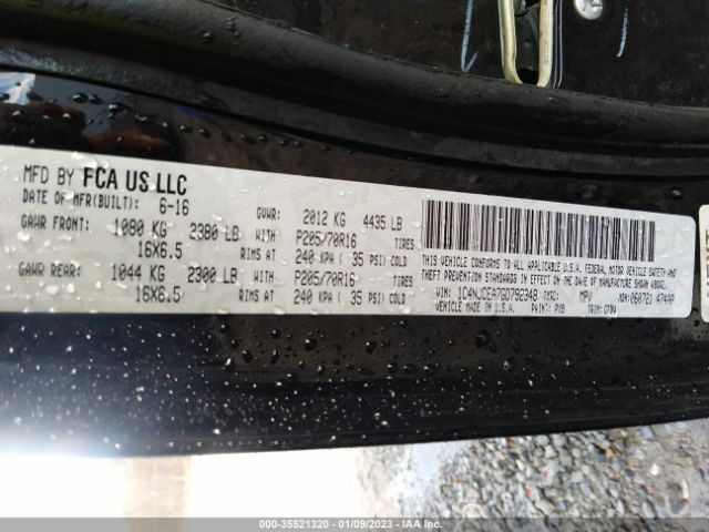 1C4NJCEA7GD792348 Jeep Compass Latitude