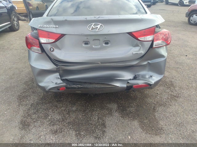 2013 HYUNDAI ELANTRA LIMITED PZEV VIN: KMHDH4AE1DU888750