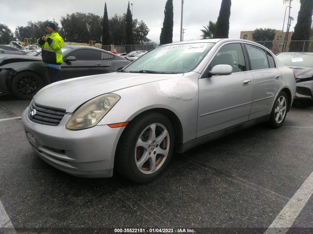2004 INFINITI G35 SEDAN W/LEATHER VIN: JNKCV51E74M617463