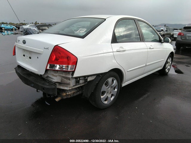 2009 KIA SPECTRA LX VIN: KNAFE222895637124