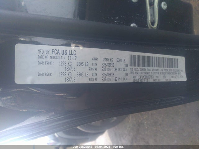 2018 Jeep Cherokee, VIN: 1C4PJMCB0JD578531