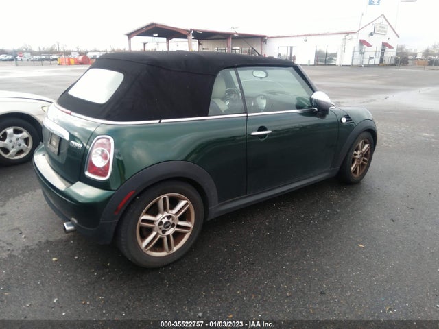 Mini COOPER CONVERTIBLE 2011 WMWZN3C54BTZ89341 Image 5