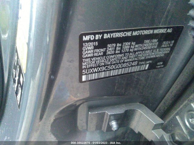 5UXWX9C50G0D85248 BMW X3 Xdrive28i