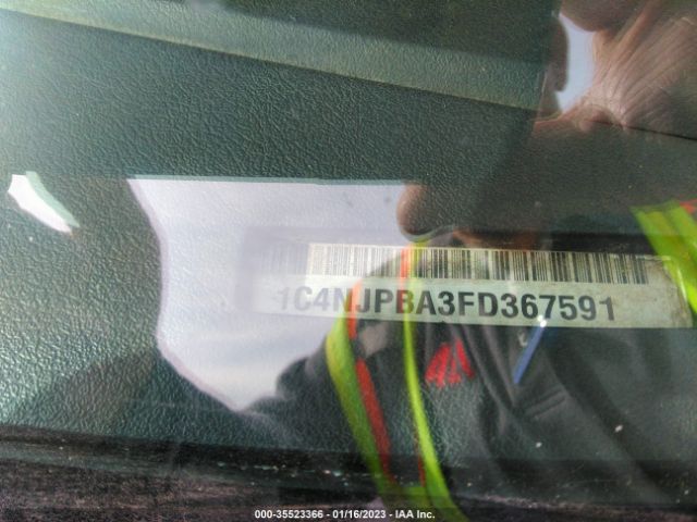 1C4NJPBA3FD367591 Jeep Patriot Sport