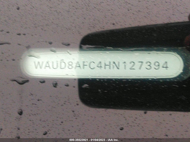WAUD8AFC4HN127394 Audi A6 Premium Plus