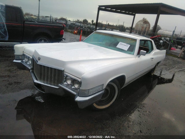 1970 CADILLAC DEVILLE VIN: ST7068347FWD18964