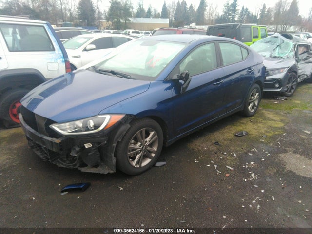 2018 HYUNDAI ELANTRA SEL VIN: 5NPD84LFXJH292276