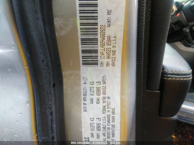 1C4PJLAB2HW662622 Jeep Cherokee Sport