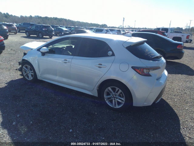 2019 TOYOTA COROLLA HATCHBACK SE/XSE VIN: JTNK4RBEXK3033580