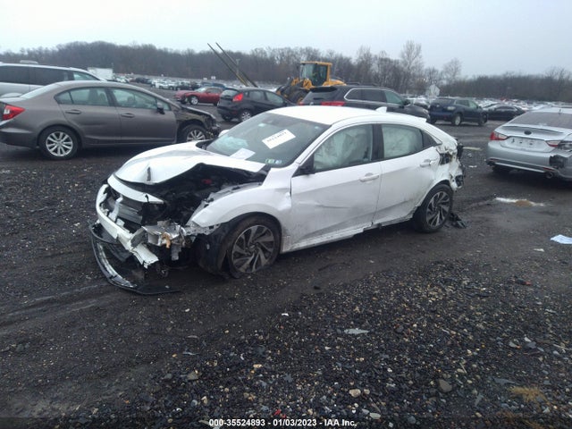 2019 HONDA CIVIC HATCHBACK LX VIN: SHHFK7H39KU416630