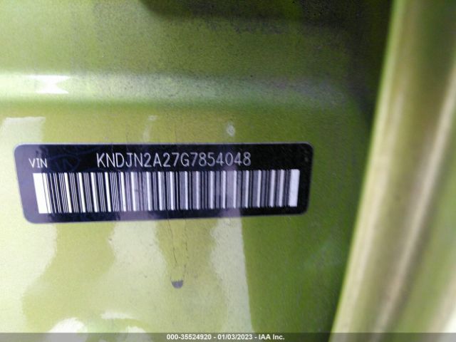 KNDJN2A27G7854048 KIA Soul Base