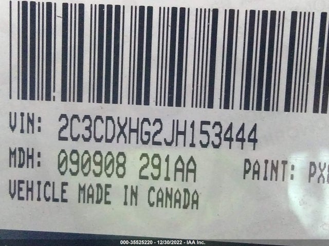 Dodge Charger Sxt Plus 2018 2C3CDXHG2JH153444 Image 9