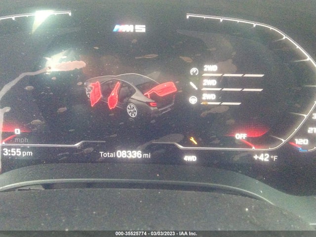 2022 BMW M5, VIN: WBS83CH00NCJ24896