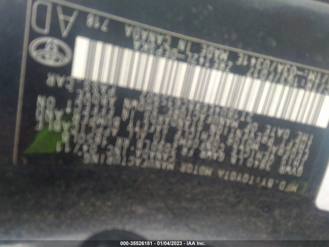 2011 TOYOTA COROLLA L/LE/S VIN: 2T1BU4EEXBC615902