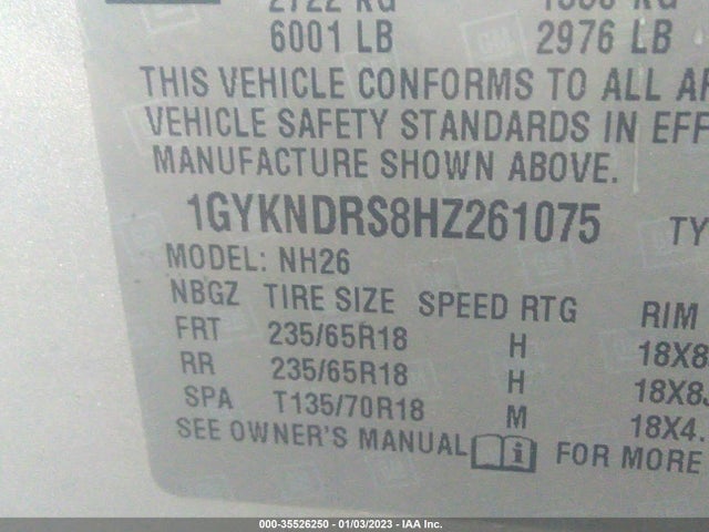 Cadillac Xt5 Luxury Awd 2017 1GYKNDRS8HZ261075 Image 9