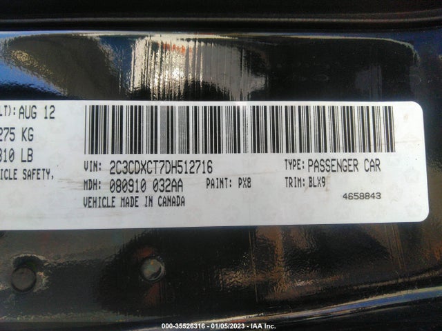 Dodge Charger Rt Plus 2013 2C3CDXCT7DH512716 Image 10