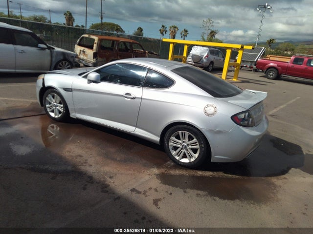 2008 HYUNDAI TIBURON GS VIN: KMHHM66D08U265795