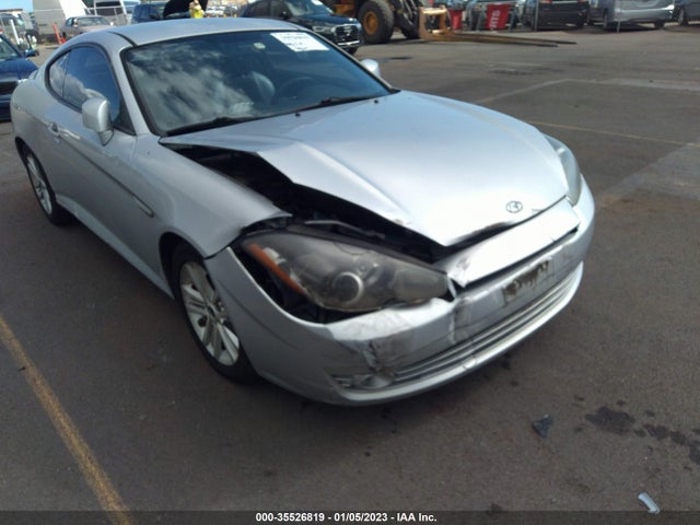 2008 HYUNDAI TIBURON GS VIN: KMHHM66D08U265795