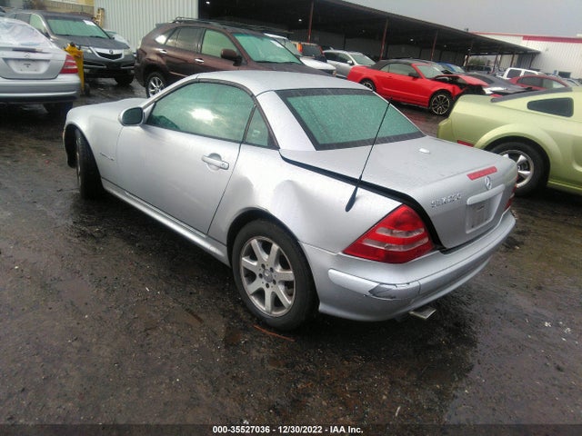 2001 MERCEDES-BENZ SLK-CLASS KOMPRESSOR VIN: WDBKK49F71F227653