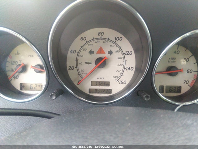 2001 MERCEDES-BENZ SLK-CLASS KOMPRESSOR VIN: WDBKK49F71F227653