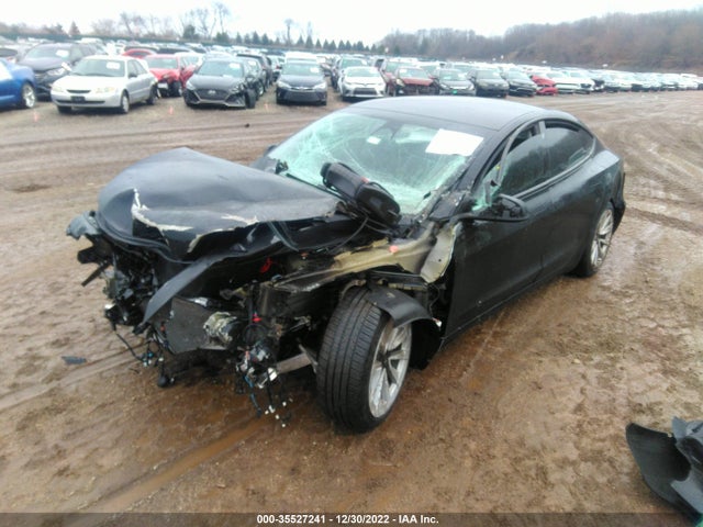 Tesla Model 3 Long Range 2022 5YJ3E1EBXNF208202 Image 2
